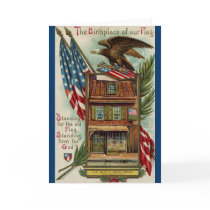 The Betsey Ross House, Eagle & Flag Cards