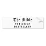 The Bible Fiction Bestseller Bumper Stickers