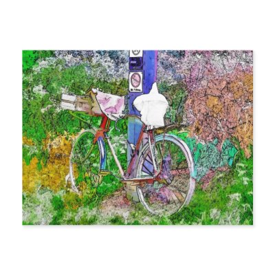 THE BICYCLE Postcard
