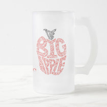 THE BIG APPLE GLASS MUG mugs