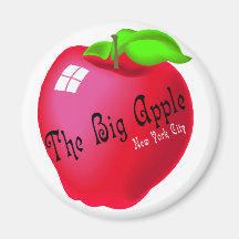 The Big Apple Refrigerator Magnets