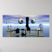The Big Boot Surreal Poster