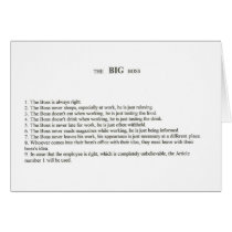 The Big Boss Cards