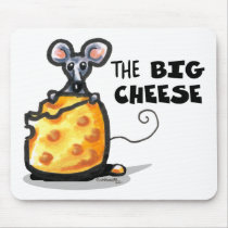 the BIG CHEESE Funny Mousepad