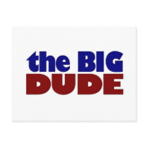 The Big Dude Postcards