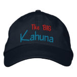 The BIG  Kahuna Embroidered Cap embroidered hats