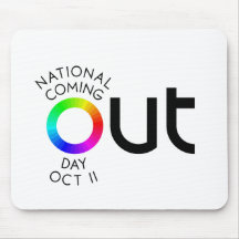 The Big OUT White Mousepad