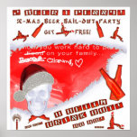 The big X-Mas Beer Bail-Out Party 2008 posters