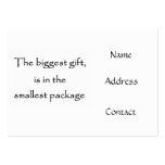The biggest gift-business cards