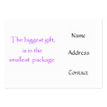 The biggest gift-business cards