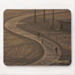 the bike lane in Santa Monica Mouse Pads