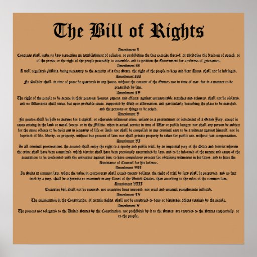 Bill of Rights Definition