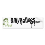 The Billy Dallass Show bumper stickers