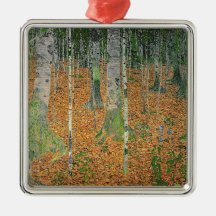 The Birch Wood, 1903 Christmas Tree Ornament