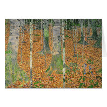The Birch Wood, 1903 Greeting Cards