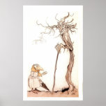 The Bird Woman and The Tree - Poster posters