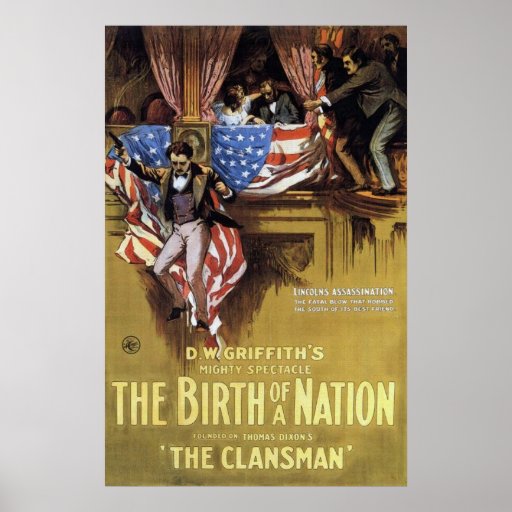 The Birth Of A Nation 1915 Print