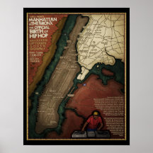 The Birth of Hip Hop Print