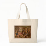 The Birth of Old Glory by Percy Moran Canvas Bag