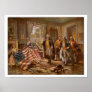 The Birth of Old Glory by Percy Moran c1917 Poster