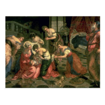 The Birth of St. John the Baptist, 1550-59 Postcard