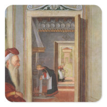The Birth of the Virgin Square Sticker