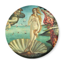 The Birth of Venus by Sandro Botticelli Magnet