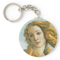 The Birth of Venus (detail) Keychains