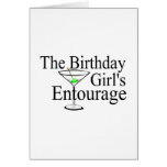 The Birthday Girls Entourage Card