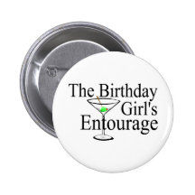 The Birthday Girls Entourage Pins