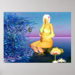 The Birthing Tree Fantasy Pregnant Elf posters