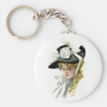 The Black Bonnet Key Chain