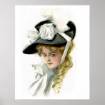 The Black Bonnet Print
