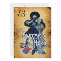 THE BLACK CORSAIR MONOGRAM parchment