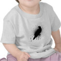 The black crow t-shirts