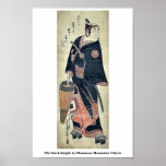 The black knight by Okumura, Masanobu Ukiyoe posters