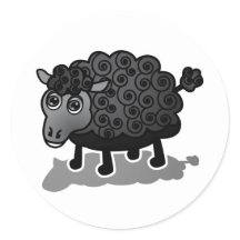 black sheep sticker