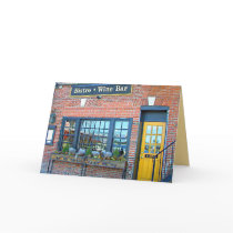 The Black Trumpet Greeting Card