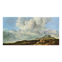 The Blast By Ruisdael Jacob Isaaksz. Van Personalized Photo Card