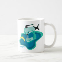 The Blender Shark Coffee Mugs