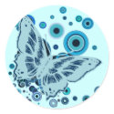 The Blue Butterfly stickers
