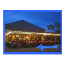 The Blue Dachshund New Orleans Postcard