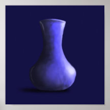 The blue vase posters