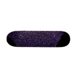 The blue worm skateboard