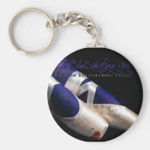 The BlueStocking Girl: Cover Art Key Chain