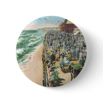 The Board Walk and Brighton Casino Pinback Buttons