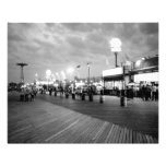 'The Boardwalk at Night' Photographic Print