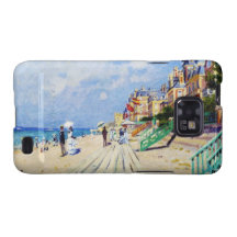 The Boardwalk at Trouville Claude Monet Galaxy S2 Cases