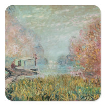 The Boat Studio on the Seine, 1875 Stickers