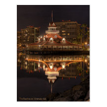 The Boathouse, Coronado California Post Card